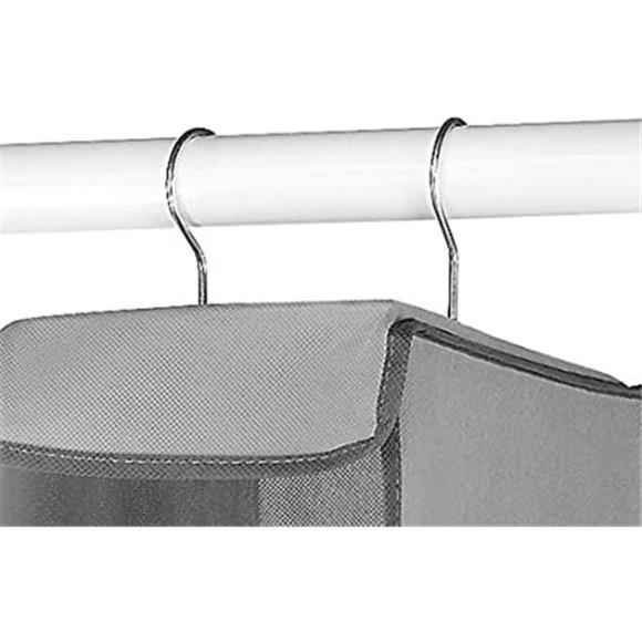 Whitmor Hanging Shoe Shelves - 8 Section - Closet Organizer - Grey - Picture 7 of 7
